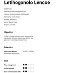 Letlhogonolo Lencoe