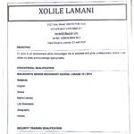 Xolile Lamani