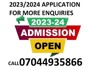 2023 2024 Admission form into Achievers University, Owo. is out