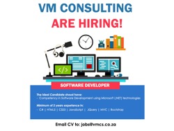SOFTWARE DEVELOPER-DURBAN NORTH
