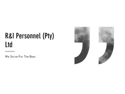 Btech or Bsc Production Manager Needed