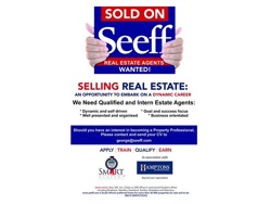 We are hiring. Estate Agents