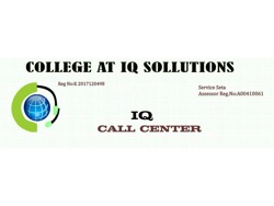 IQ call centre is lloking for 4 candidates to join us