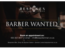 Barbers needed to join their dream job
