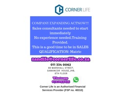 Sales represantative