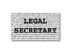5 LEGAL SECRETARY REQUIRED