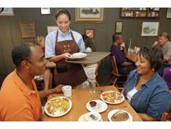 Come for hospitality positions as a waiter, bartender or chef