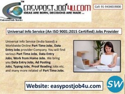 Best online jobs vacancy for 10 to Graduation Pass Candidates