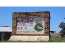 MEDICAL RECEPTIONIST AT MAPULANENG HOSPITAL