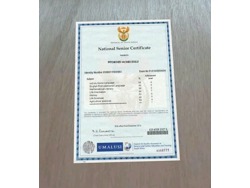 We are offering Matric certificate an Mining