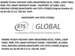 Instant Ielts, Toefl, Toeic, PMP, Pte, Gmat without exam ( 447379173582)