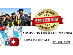 College of Nursing Sc, Dept. of Basic Midwifery, Kafanchan, Admission form-2023 2024-APPLICATION