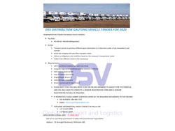 Dsv global transport and Logistics Needs permanent position