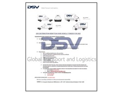 Dsv logistics transport