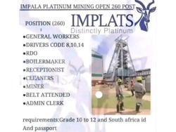 DRIVER JOBS CALL HR MANAGER MR MAESELA ON (0836488017)