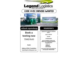 Drivers needed urgently Code 10-14 pdp
