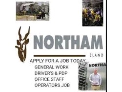 ELAND NOTHAM PLATINUM MINE NEEDED DRIVERS GENERAL WORKER TO APPLY CONTACT MR NKOSI ON 0787355123