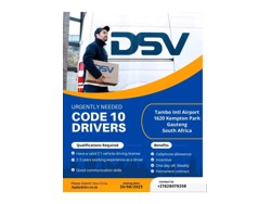 DSV LOGISTICS TRANSPORT COMPANY OPEN VACANCIES TO ENQUIRIES ABOUT JOBS 27628079208