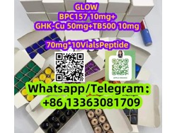 Glow 70mg 10Vials Peptide BPC-157 10mg GHK-Cu 50mg TB500 10mg