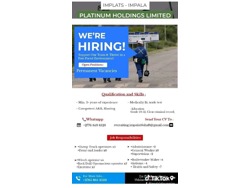 Forward Your Documents CV s Email recruiting. impala16shaft gmail. com 2776 849 8529